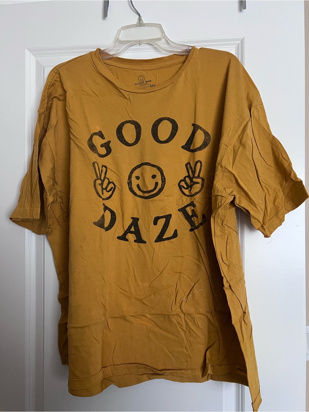 In Your Face Apparel "Good Daze" Graphic Tee